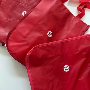 Lululemon Red Tote Bags 3